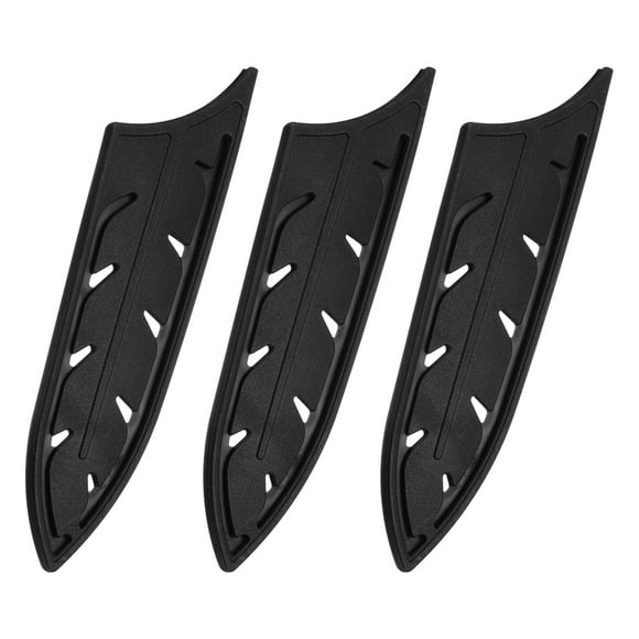 Unique Bargains 3Pack Knife Cover Sleeves Knife Edge Guards Blade Protector for 6' Ceramic Knife