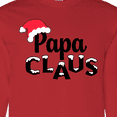 thumbnail image 4 of Inktastic Papa Claus Christmas Family Long Sleeve T-Shirt, 4 of 5