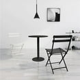 thumbnail image 2 of Coffee Table 60cm Round Table Small Coffee Table Simple Modern Home Side Table Leisure Iron Art Photo Round Dining Table, 2 of 7