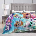 thumbnail image 4 of Super Kitties Blankets Ultra Soft Flannel Blanket All Season Fuzzy Blanket Fluffy Cozy Blanket For Couch Bed Sofa 50"X40", 4 of 9
