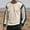 Beige, variant on Zylanna Men's Long Sleeve T-Shirts, Loose Homewear Crew Neck Color Block Patching Casual Tops for Men Gray