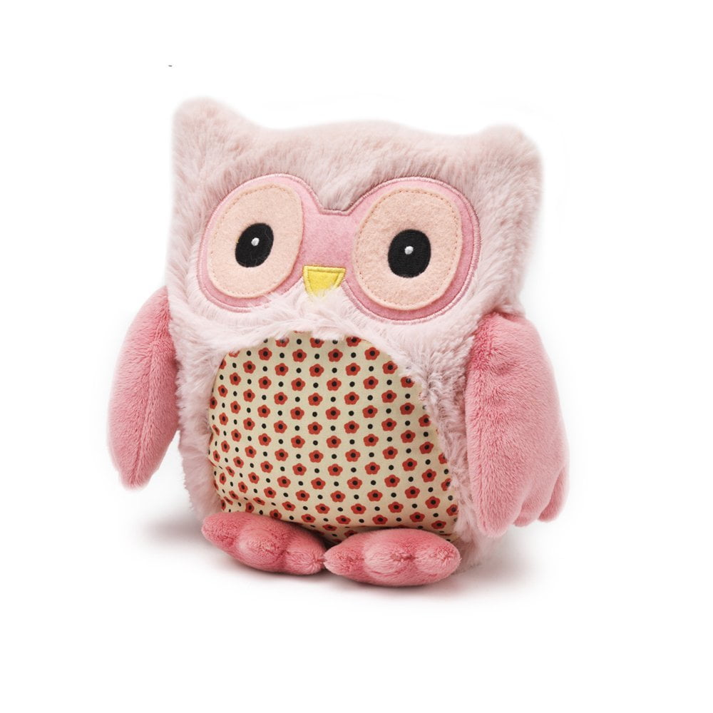 intelex hooty microwaveable plush