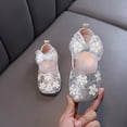 thumbnail image 5 of JDQJBZ Baby Girls Sandals Mary Jane Style Solid Color Rhinestone Bow Toddler Shoes, 5 of 5