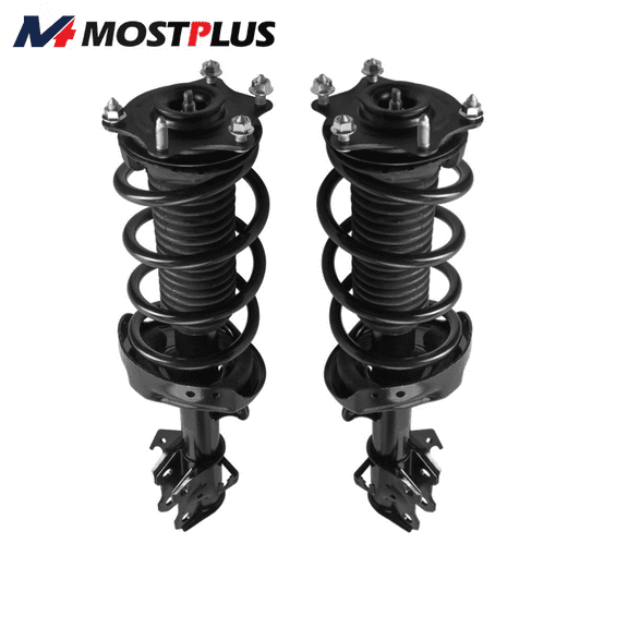 MOSTPLUS Set 2 Front Complete Shocks Struts Assembly for 2007-2014 Honda CR-V CRV 2.4L