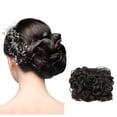 thumbnail image 1 of XIAQUJ Méga Grand Chignon Épais et Bouclé Chignon Désordonné Extensions de Cheveux à Clip comme Réel B, 1 of 2
