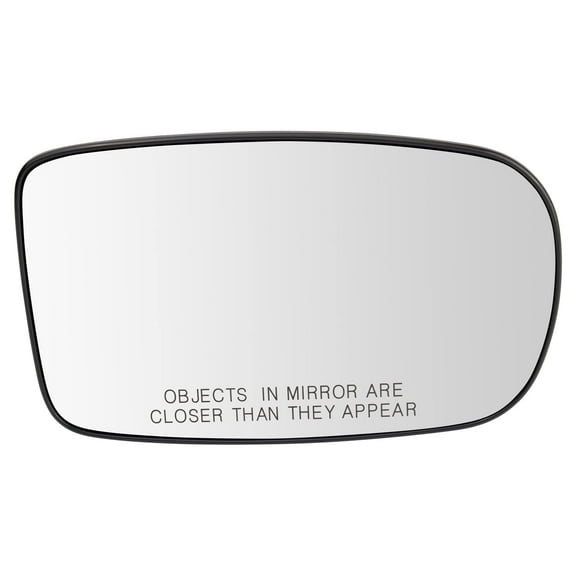 TRQ Exterior Mirror Glass Power Manual Folding Passenger Side for Dodge Charger MGA09680