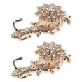 thumbnail image 1 of Large Curtain Hooks Intricate European Style Hanging Curtains For Office Managers Golden 1Pair, 1 of 4