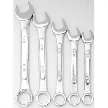 UPC: 0039564141669 | Performance Tool 1405 Combo Wrench Set (SAE)  5 Piece