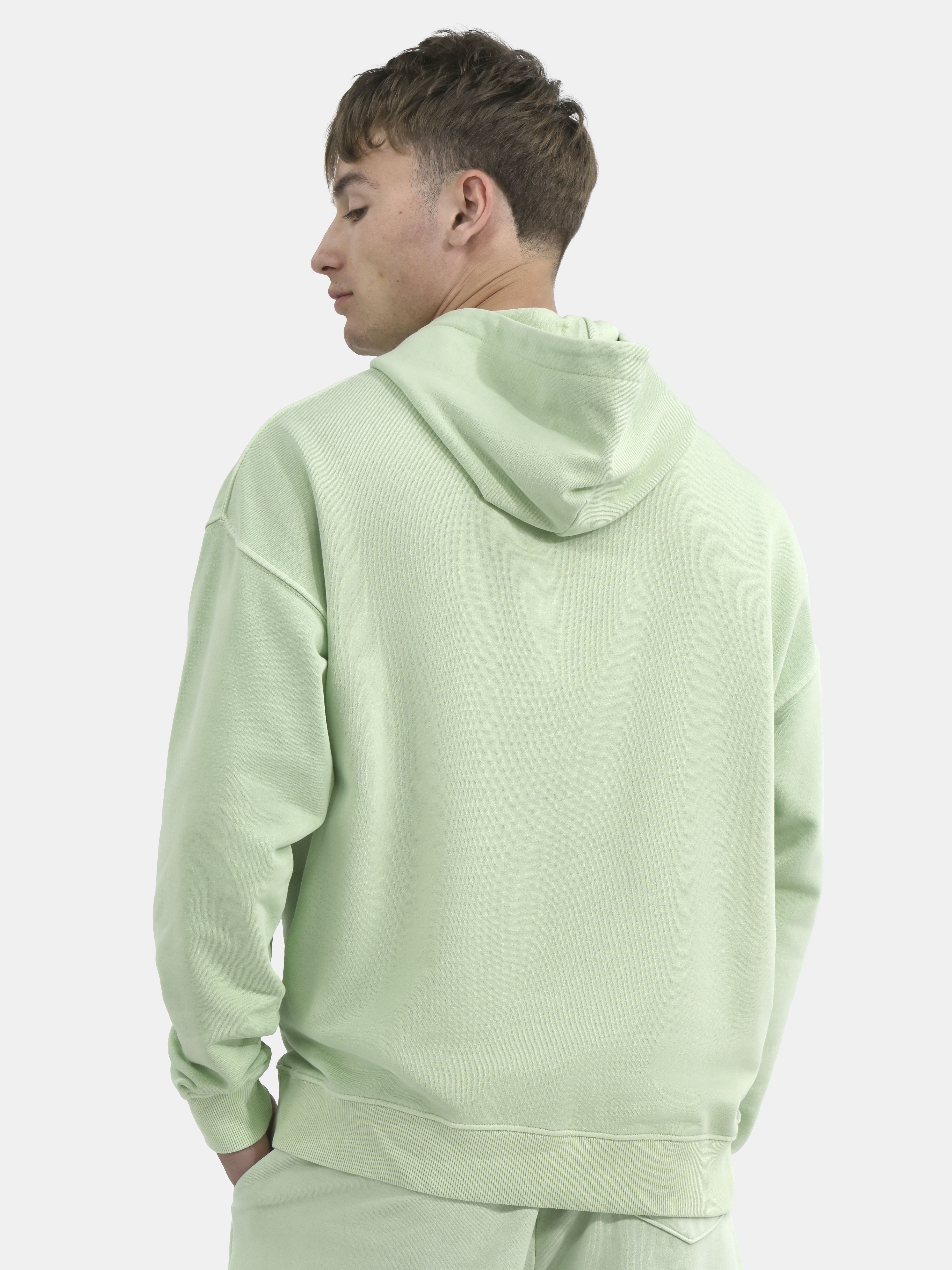 No Boundaries All Gender Oversized Fleece Hoodie Sweatshirt, 1 or 2-Pack, Men's