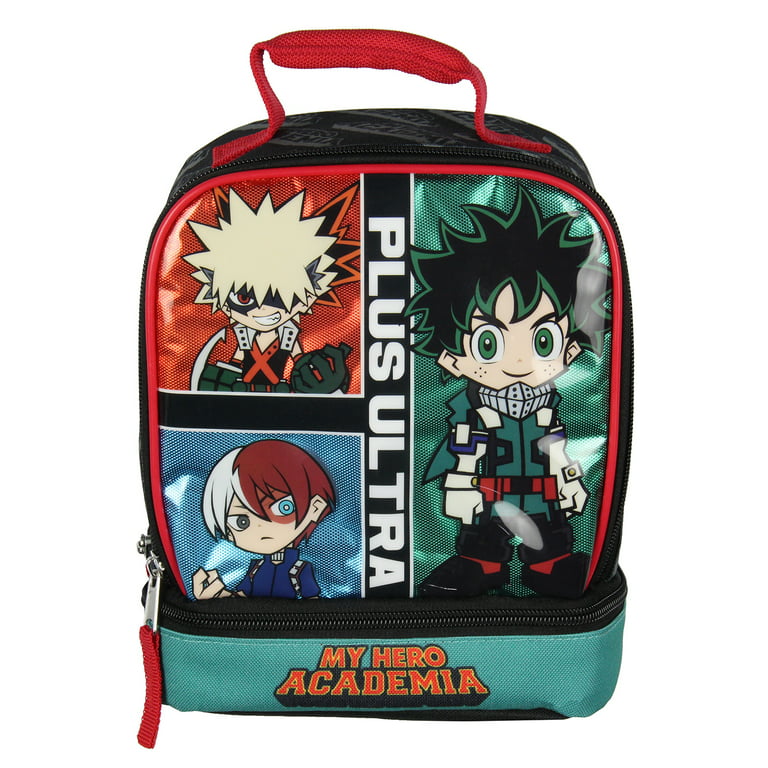 Naruto Lunch Box Anime Manga Insulated Dual Compartment Kids Lunch