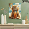 thumbnail image 6 of 500pcs Large Adult Jigsaw Puzzle - Beach Kitten Puzzle, 20.4x14.9 Inch Giant Puzzle, Challenging Brain Game, Perfect for DIY Creative Fun with Family and Friends., 6 of 10