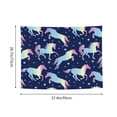 thumbnail image 4 of Minimalist Macaron Color Horse Tapestry, Wall Tapestry Tapestry Wall Hanging, Tapestry Aesthetics for Bedroom Living Room College Dorm Decor, One Piece Tapestry(29" x 37"), 4 of 5