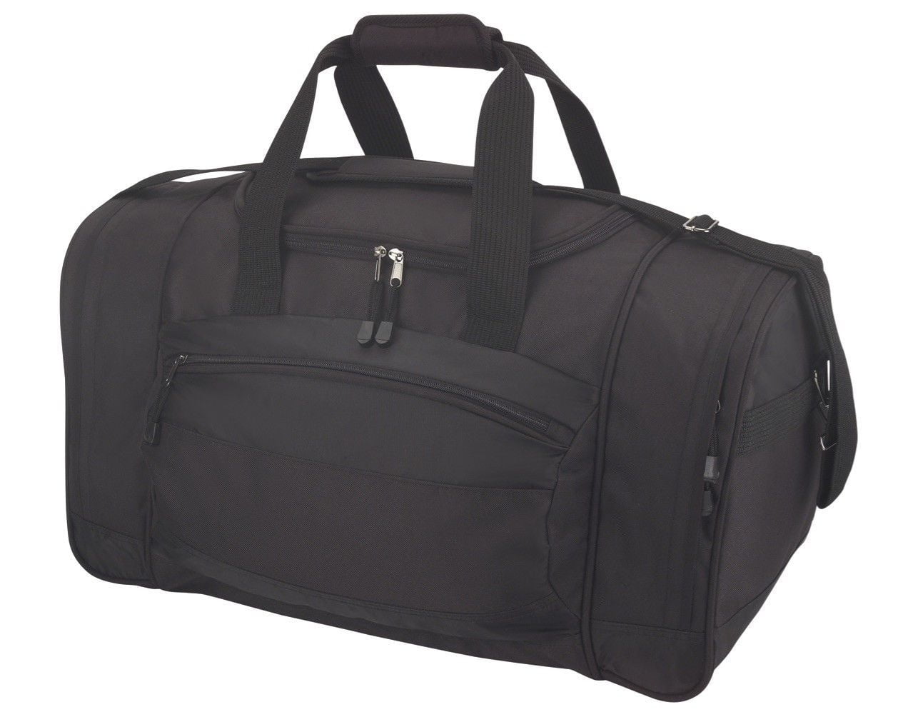 1 Dozen Sports Gym Travel Yoga Bag with Shoe Storage Duffle Black WHOLESALE LOTS 