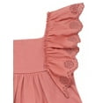 thumbnail image 2 of Modern Moments Toddler Girl Eyelet Ruffle Dress, Sizes 12M-5T, 2 of 7