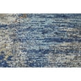 thumbnail image 3 of Feizy Edgemont Modern Abstract, Ivory/Blue, 2'8" x 10' Runner Easy Care Stain Resistant Fade Resistant Casual Watercolor Floor Rug for Living room Bedroom, 3 of 8