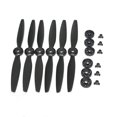 thumbnail image 1 of Hélices Xmipbs Blade A B de liberación rápida para dron Yuneec Typhoon H 480, 6 unidades (negras), 1 of 6