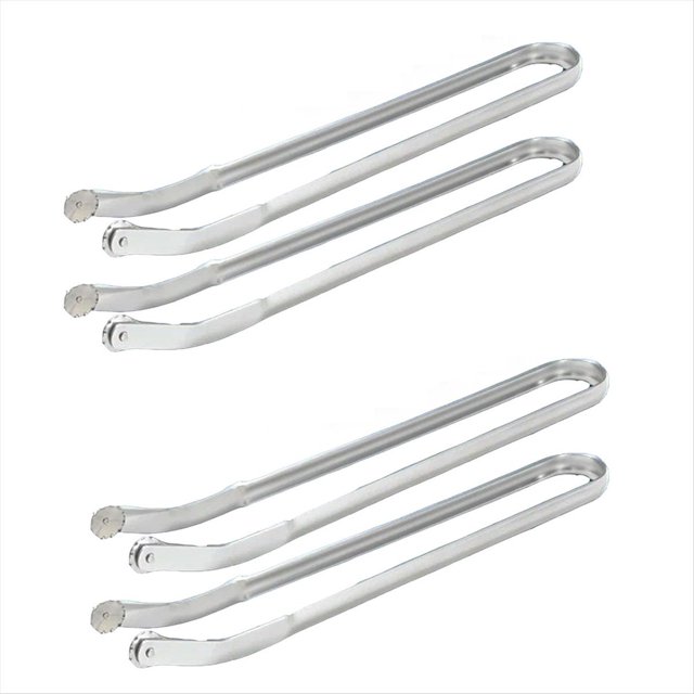 Pinzas para Girar Salchichas para Barbacoa, para Parrilla para Salchichas para Barbacoa, Pinzas para Embutir Salchichas para Barbacoa, Pinzas Cocina con Manejar para Girar B