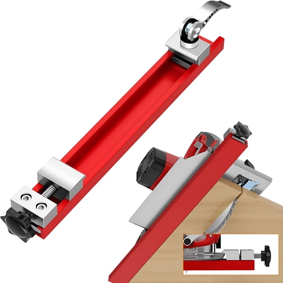 CURYMAY Adjustable Cutting Machine Base Guide，Aluminum Circular Saw Guide Rail，saw guide for circular saw Woodworking，Electric Cutting Guide Designed for Precision Cutting and Milling Tasks