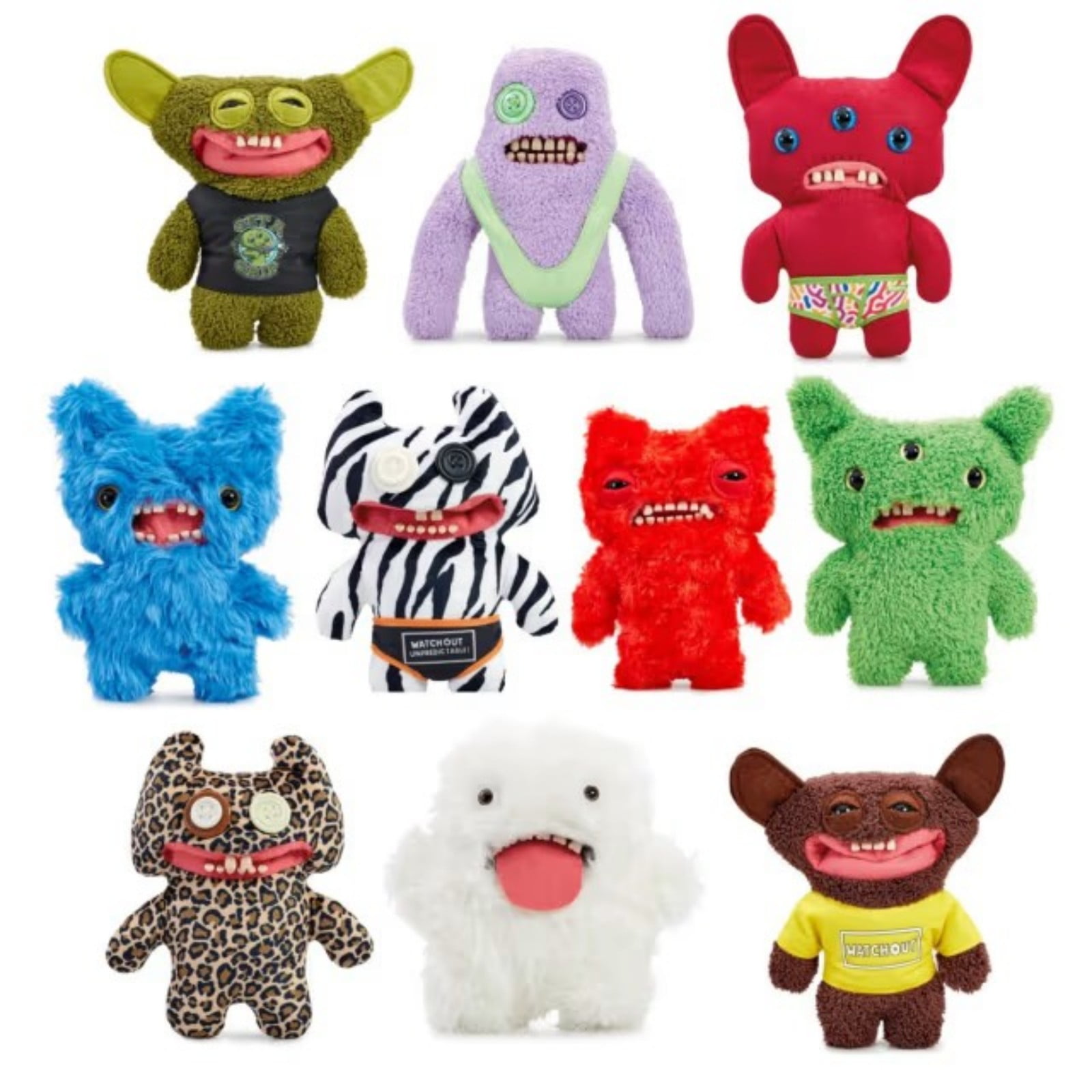 LILIGO Fugg-ler Series Toys of Fugg Glow (Red Reek O),9 inch