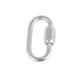 thumbnail image 4 of Mosquetón de Enlace Rápido 5mm Sunnimix Acero Inoxidable 316 Plata 450KG, 4 of 6