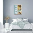 thumbnail image 3 of Beach Sea Turtle Palm Tree Bathroom Decor Wall Art Summer Beach Ocean Coastal Theme Landscape Pictures Wall Decor Canvas Painting Prints Artwork Decoration Framed for Bathroom Bedroom 12"x16", 3 of 6