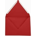 thumbnail image 7 of Darling Souvenir A2 Red High Quality Invitation Envelopes (4 3/8 x 5 3/4) Euro V-Flap 80 LBS Ideal for Weddings, Birthday, Invitations, Baby Shower,Bridal Shower -Packs & Colours Available, 7 of 7
