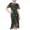 Green, variant on 1920s Flapper Dresses for Women Short Sleeve Crewneck Tassel Hem Bodycon Knee Length Dress Datsby Dresses Dress