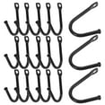 thumbnail image 2 of ADDHAT 20-Pack Heavy Duty Small Wrought Iron Wall Hooks for Garage Tool Hanging, Metal Hooks for Organization, 2 of 7