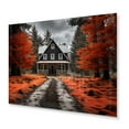 thumbnail image 2 of Designart "Red Farmhouse Rustic gracefulness IV" Farm Metal Wall Art, 2 of 5