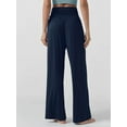 thumbnail image 4 of SOMER Women's Wide Leg Palazzo Lounge Pants with Pockets Light Weight Loose Comfy Casual Pajama Pants, 4 of 6