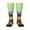 1 Black, variant on Xecao Flying Frog On Branch Print Compression Socks for Both Men And Women for Running, Travel, Flight, Nurse