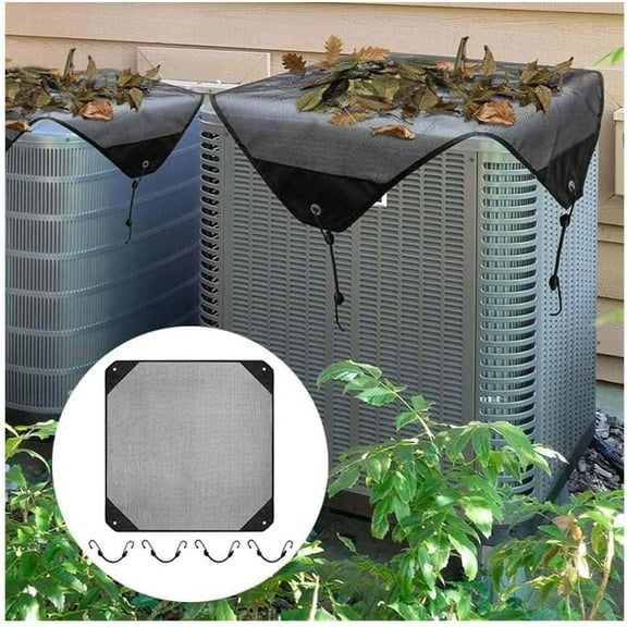 Air Conditioner Covers for Outside units -  Central Air Conditioner Ac Covers for Outside Top Universal Defender Mesh Design