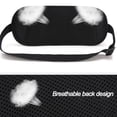 thumbnail image 4 of Cartera de viaje para el cuello con soporte para pasaporte con bloqueo RFID para hombres y mujeres. Estuche de viaje súper delgado para proteger sus documentos importantes y efectivo, resistente al, 4 of 5
