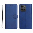 thumbnail image 1 of Wallet Case for Motorola MOTO G75 5G Flip Cover with Card Slots, Magnetic Stand & Strap Blue, 1 of 5