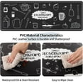 thumbnail image 6 of Anti Fatigue Comfort Kitchen Standing Desk Mat Decorative Ergonomic Floor Pad Kitchen Rug Waterproof Stain Resistance Non Slip Kitchen Set, 17.3''x27.6''+17.3''x47.2'', Kitchenware Design, 6 of 6