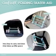 thumbnail image 6 of GanFindX Folding Skater Aid - Adjustable Height Aluminum Roller Skate Trainer for Kids and Toddlers, Perfect for Learning and Safety Green, 6 of 7