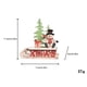 thumbnail image 2 of Injueey Árbol de decoración de escritorio de Navidad, colgante de bonita, artesanía DIY, adorno ensamblado, fiesta, hogar, dormitorio, oficina Kits de decoración para fiestas Papá Noel Injueey HA069342-01, 2 of 6