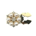 thumbnail image 1 of Rhinestone Button Covers Rhinestone Button for Women Detachable Shirt Button Clips Buttons Jewelry Crystal Fancy Buttons for Clothing Decorative Buttons for Crafting, 1 of 1