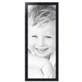 thumbnail image 2 of ArtToFrames 16" x 41" Distressed Black Picture Frame, 16x41 inch Black Wood Poster Frame (WOM-4592),  Pack, 2 of 8