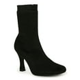 thumbnail image 1 of Mixx Shuz Square Toe Flare Heel Bootie 20404, 1 of 4