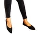 thumbnail image 4 of Amzcrzy Zapatos de mujer,Zapatos de mujer,Zapatillas de mujer, Zapatos de plataforma plana con punta para ocio, antideslizantes, de tela ligera. Sandalias Mujer Zapatillas De Casa, 4 of 6