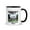 Black, variant on Community Collage is easier than Regular College -Mug with inside Color accent (Black, 11 oz)