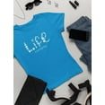 thumbnail image 3 of Life Is Beggining Daisies T-Shirt Women -Image by Shutterstock, Female 5X-Large, 3 of 4