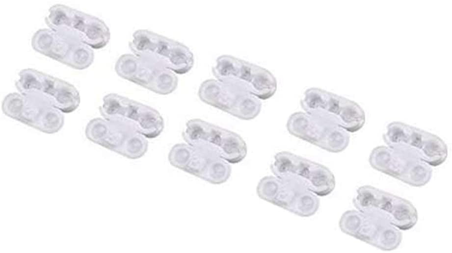 10 pcs Vertical Roller Chain Blinds Ball Cord Connector Spare Parts Clip PVCA 