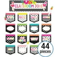 thumbnail image 2 of Schoolgirl Style Simply Stylish Tropical Classroom Jobs Mini Bulletin Board Set, 44 Pieces, 2 of 3