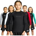 thumbnail image 2 of Elite Sports Rash guards pour Garçons et Filles, Manches Longues compression BJJ Enfants et Jeunes Maillot Dermoprotecteur (Rouge, Grand), 2 of 4