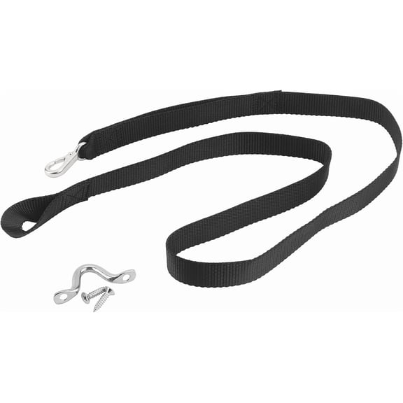 Pontoon Boat Ladder Pull Up Straps for Heavy Duty Pontoon Boat Ladder | Pontoon Ladder Pull Up Strap, Withstands 4500 LBS Breaking Strength - 1 Pack