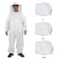 thumbnail image 2 of Comfortable Professional Beekeeper Suit with Hat for Male and Female White White XL, 2 of 9
