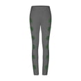 thumbnail image 5 of Hueook St. Patrick's Leggings with Pockets Yoga Pants Women's St. Patrick's Day Printed High Waist Yoga Long Yoga Pant Running Yoga Loose Leisurely Pants Gray 3X, 5 of 6