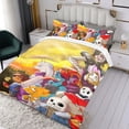 thumbnail image 3 of Undertale Conjunto de sábanas temático, trío de piezas, cómodo y amigable con la piel, diseño único, regalo de decoración para el hogar para familiares, amigos y fans,173cm *218cm, 3 of 6